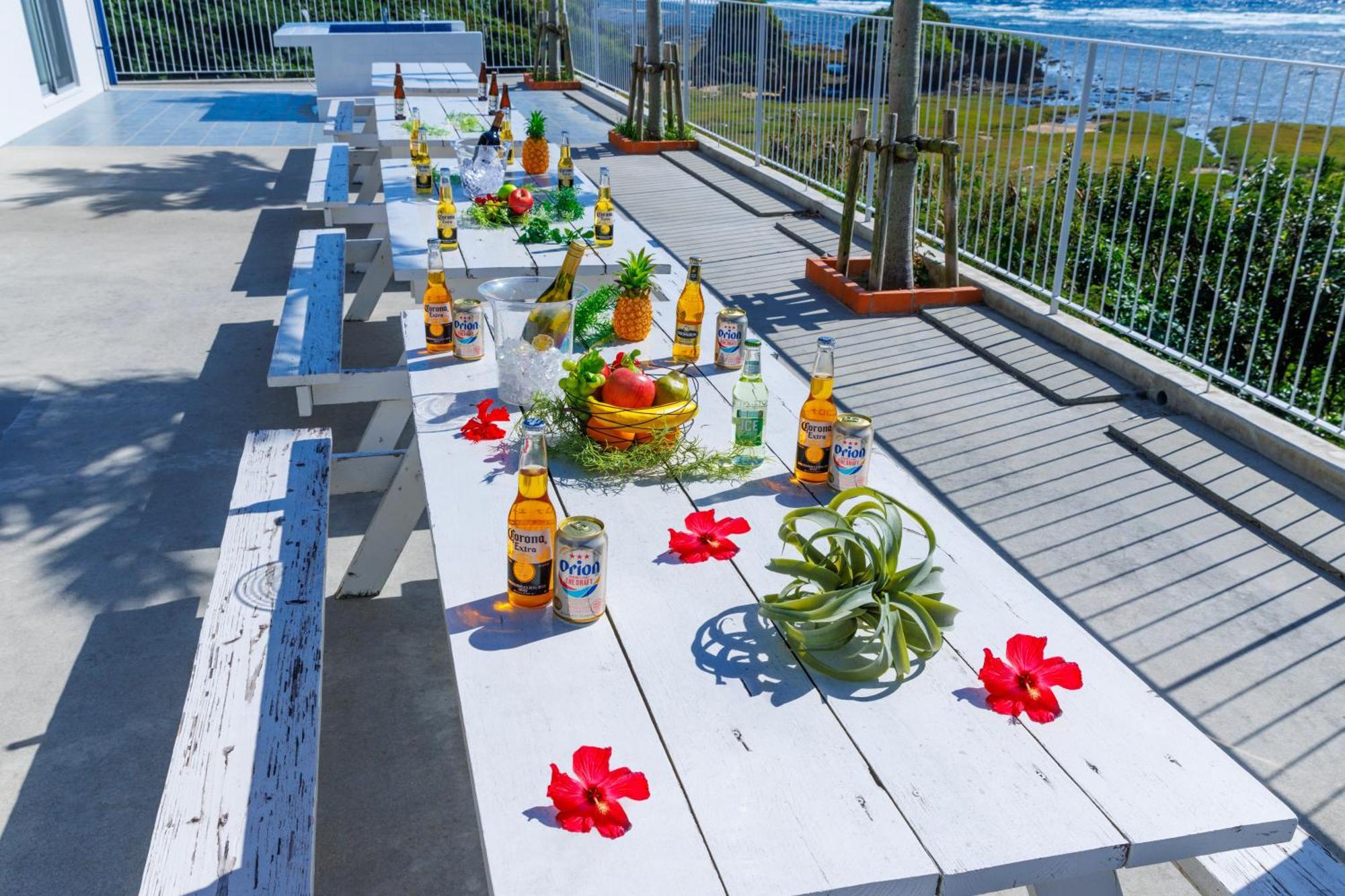 露天風呂付きオーシャンビュー カラオケ付き Bbq可 パーティ利用ok アトリエココ Villa Yaese Exteriör bild