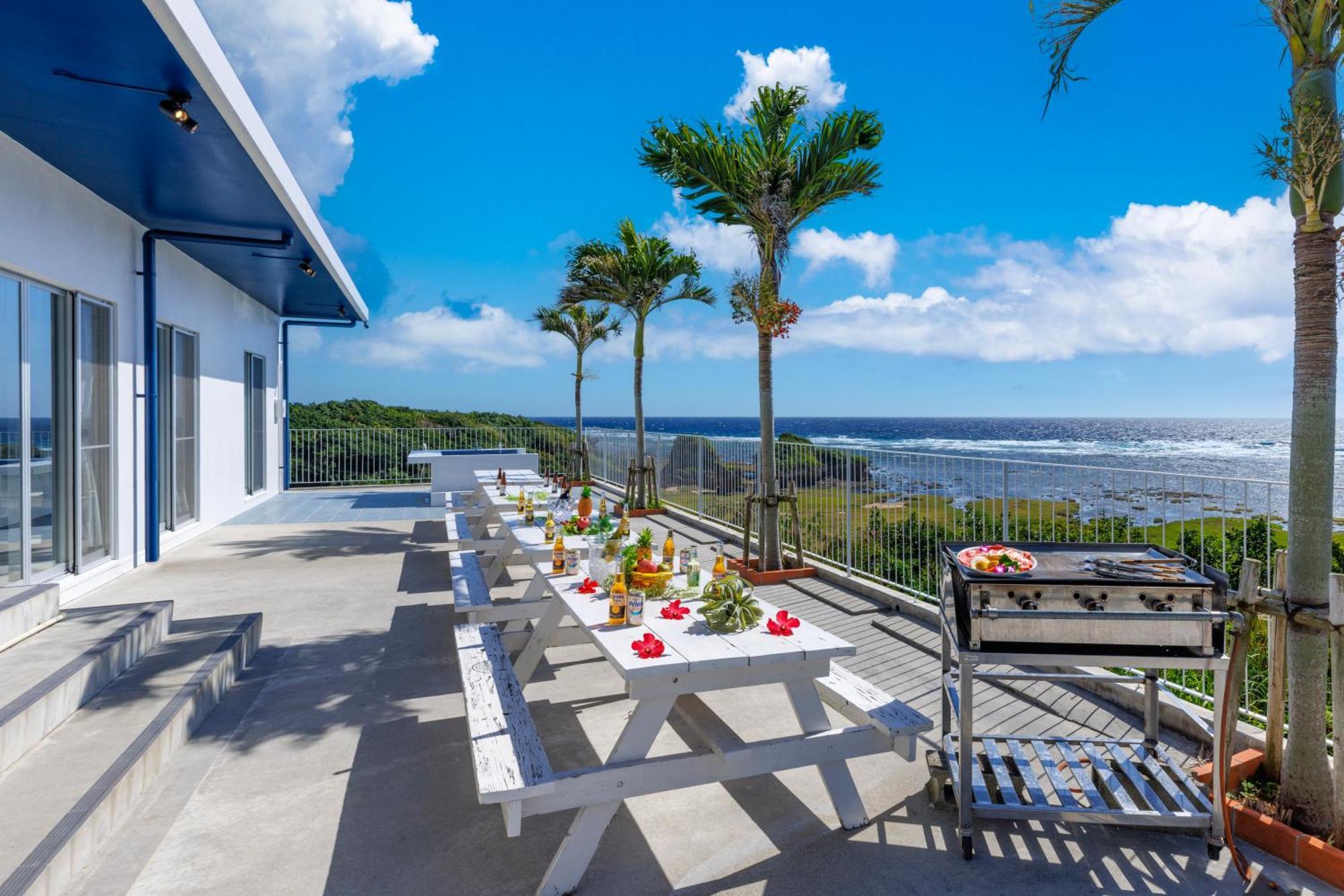 露天風呂付きオーシャンビュー カラオケ付き Bbq可 パーティ利用ok アトリエココ Villa Yaese Exteriör bild