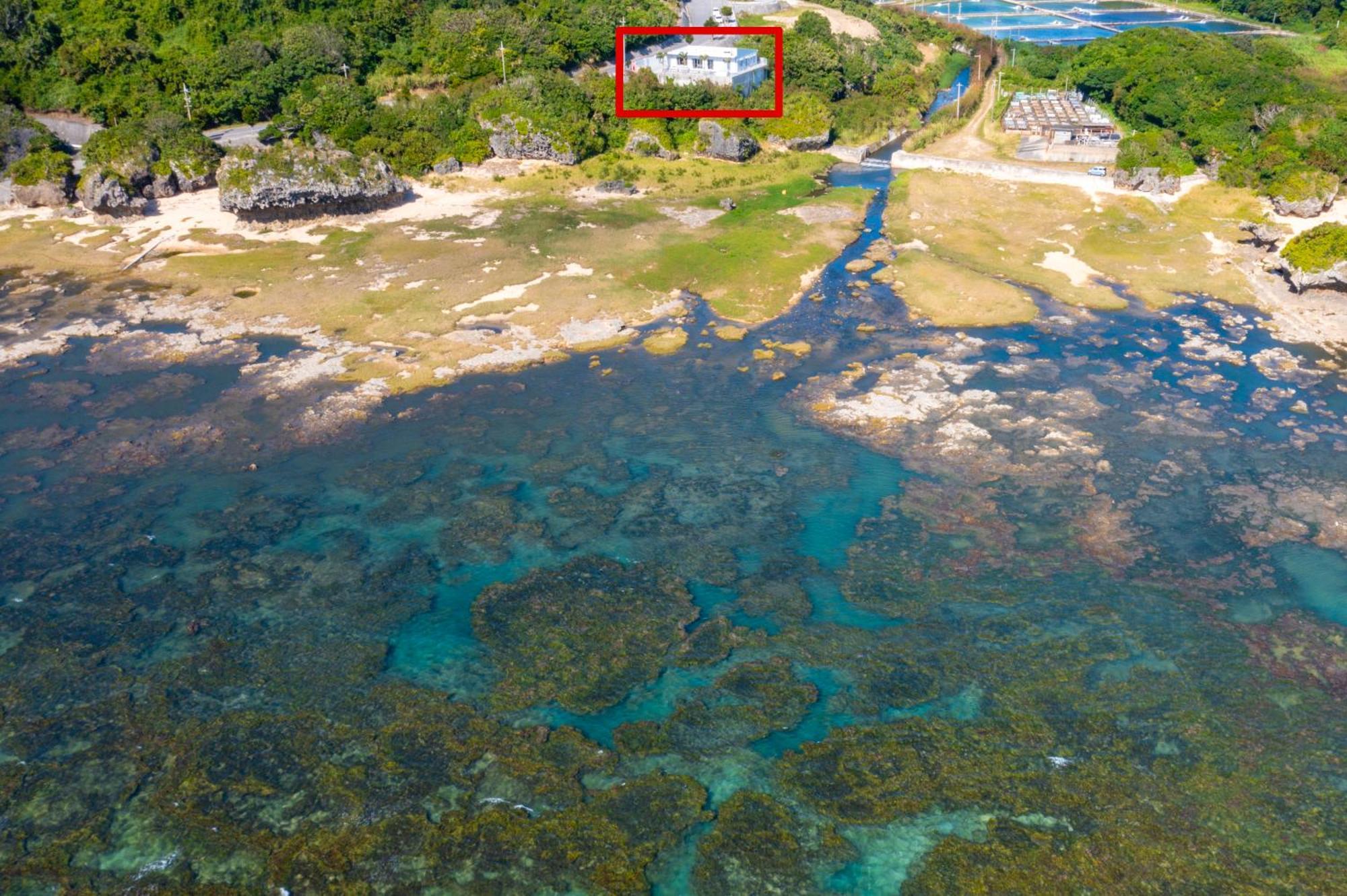 露天風呂付きオーシャンビュー カラオケ付き Bbq可 パーティ利用ok アトリエココ Villa Yaese Exteriör bild